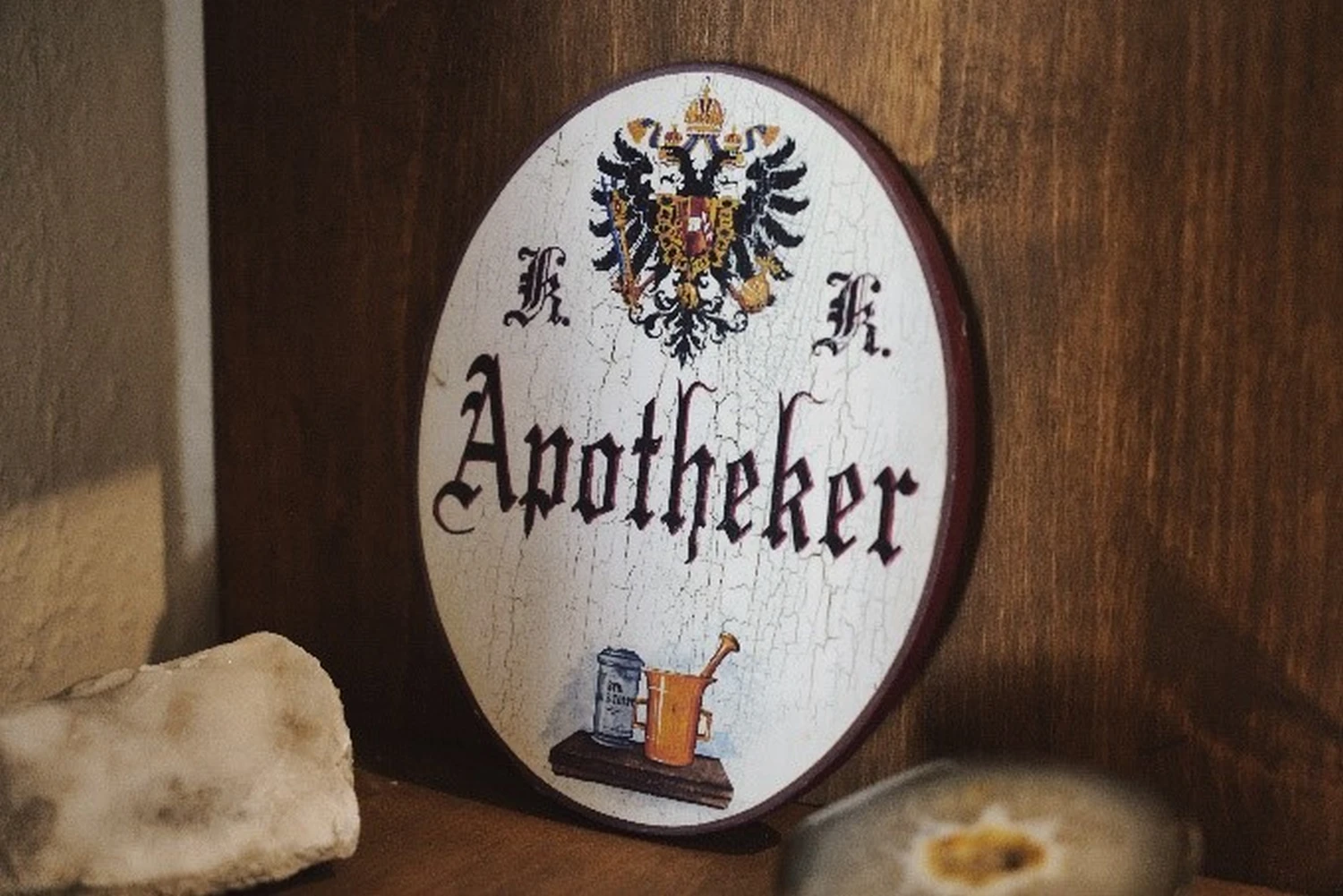 Apothekerrahmen von Alchemistenküche